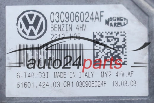 KOMPUTER STEROWNIK SILNIKA VOLKSWAGEN POLO 1.4 MAGNETI MARELLI MY2 4HV.AF