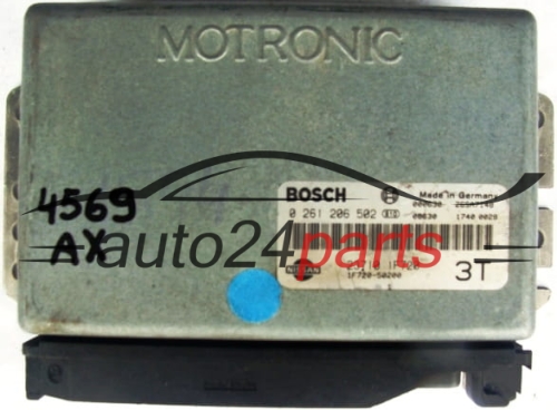 Motorsteuergerät  NISSAN MICRA 1.4 BOSCH  0261206502  237101F720  23710-1F720  1F72050200  1F720-50200 3T