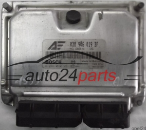 CALCULATEUR MOTEUR VW VOLKSWAGEN SHARAN FORD GALAXY 1.9 TDI AUY 038906019BF, 038 906 019 BF, BOSCH 0 281 010 221, 0281010221, YM2112A650KA, YM21-12A650-KA, 28SA4779