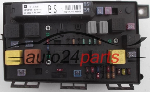 ELEKTRISCHER KASTEN SICHERUNGKASTEN SICHERUNG UND RELAIS STROMKASTEN RELAISKASTEN OPEL ASTRA ZAFIRA B 