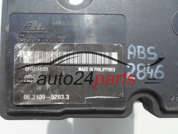 ABS PUMPE BLOCK HYDRAULIKPUMPE STEUERGERÄT SUZUKI SWIFT 73K1 BE 2WD, 73K1BE2WD, ATE 06.2190-0635.4, 06219006354, 06.2109-5203.3, 06210952033