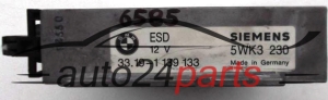 MOTORSTEUERGERÄT ECU STEUERGERAT BMW E34 525i SIEMENS 5WK3 230, 5WK3230, 33.19-1 139 133, 33191139133, ESD