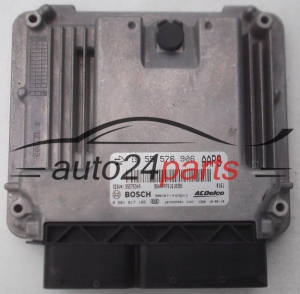 MOTORSTEUERGERÄT ECU STEUERGERÄT OPEL INSIGNIA A20DTJ BOSCH 0 281 017 105, 0281017105, ACDelco 55 576 906, 55576906, AAP9, 55575349 