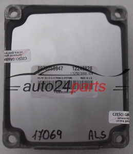 MOTORSTEUERGERÄT ECU STEUERGERAT OPEL MERIVA 1.7 DTI ISUZU 8973258947, DELPHI DELCO 12249828 