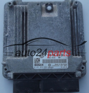 CALCULATEUR MOTEUR VW VOLKSWAGEN TOUAREG 2.5 TDI BOSCH 0 281 012 933, 0281012933, 070 906 016 DA, 070906016DA, EDC16U1 