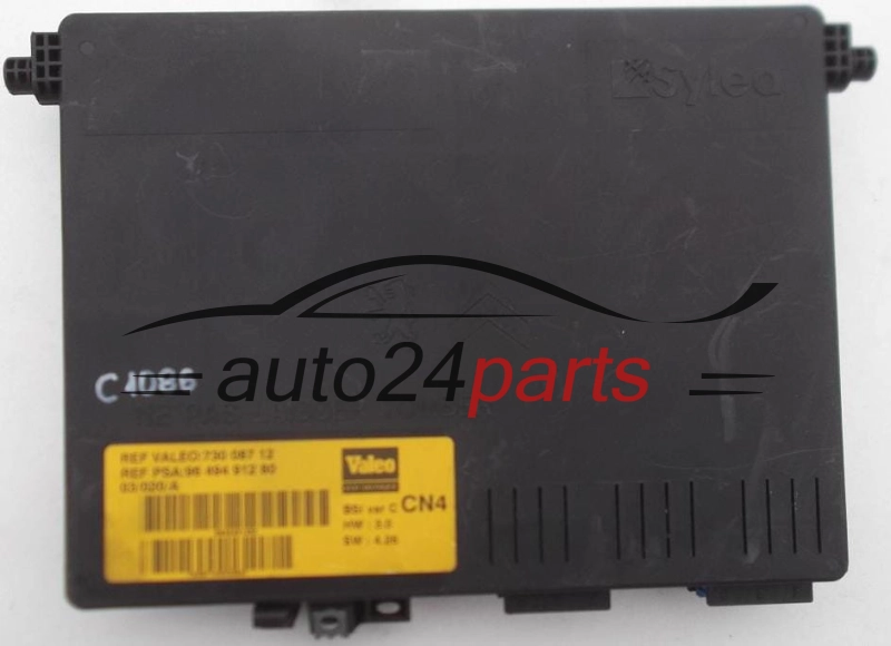 CENTRALKA MODUL BSI CITROEN PEUGEOT VALEO 730 087 12
