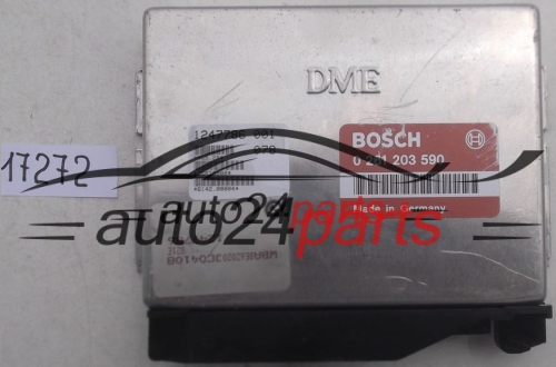 MOTORSTEUERGERÄT ECU STEUERGERÄT BMW E36 318 BOSCH 0 261 203 590, 0261203590, 1247786 001, 26RT4575