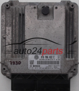ECU CENTRALITA DE MOTOR VOLKSWAGEN CRAFTER 2.5 TDI BOSCH 0 281 015 748, 0281015748, 076 906 022 E, 076906022E, A 000 153 85 79, A0001538579, EDC17CP20-2.39 