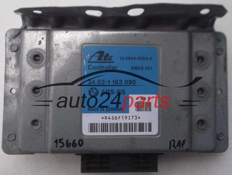ABS STEROWNIK BMW E36 ATE 10.0944-0204.4, 10094402044, 5WK8 421, 5WK8421, 34.52-1 163 090, 34521163090