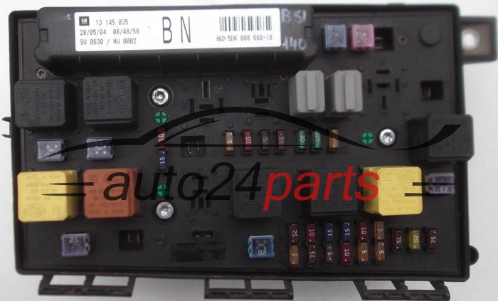 CAJA ELECTRICA DE FUSIBLES Y RELES OPEL ASTRA H 1.7 CDTI GM 13 145 035 BN