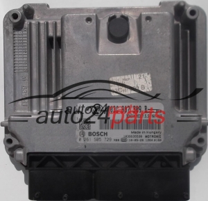 CALCULATEUR MOTEUR VW VOLKSWAGEN GOLF TSI 03C907309B, 03C 907 309 B, BOSCH 0261S05729, 0 261 S05 729, BENZIN MED17.5.5 0010, 1039S35538