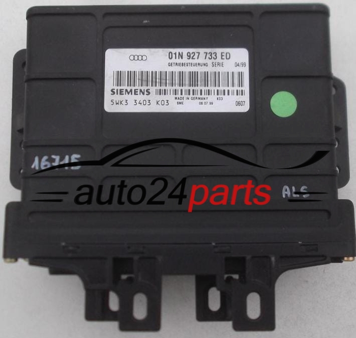 BOITE DE VITESSES AUTOMATIQUE AUDI A4 SIEMENS 5WK3 3403 C