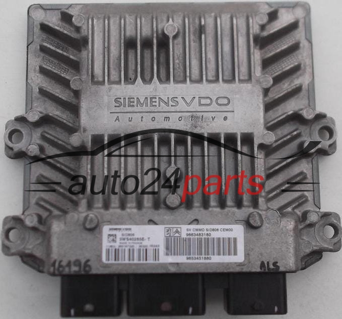 KOMPUTER STEROWNIK SILNIKA CITROEN C2 1.4 HDI SIEMENS SID806 5WS40285E-T