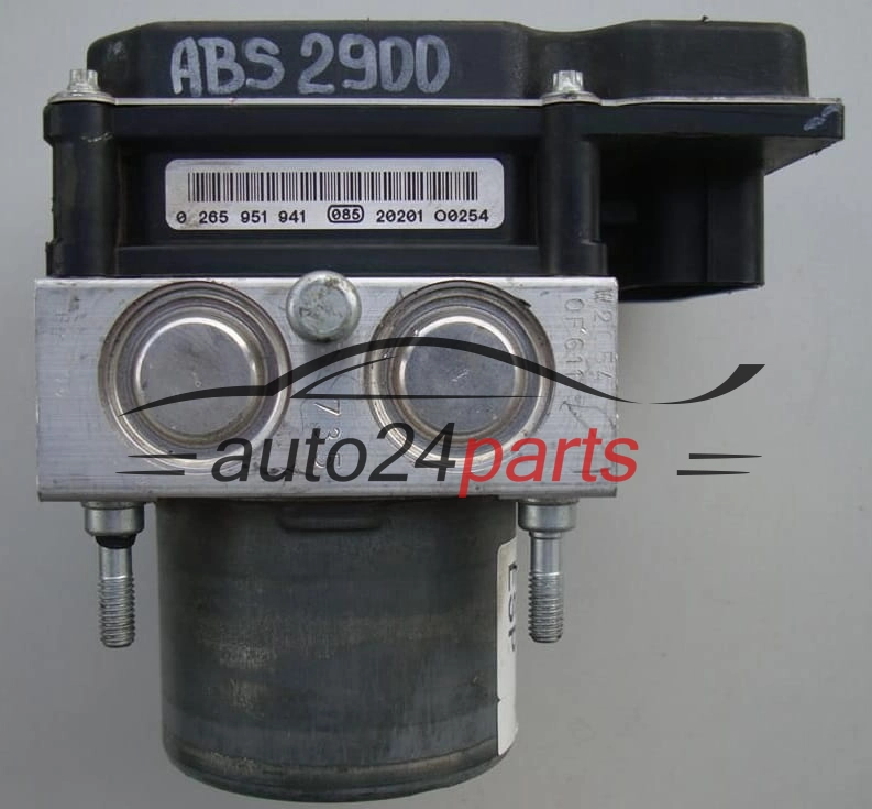 ABS POMPA I STEROWNIK FIAT 500 BOSCH 0 265 252 208, 0265252208, 51908528, 0265951941