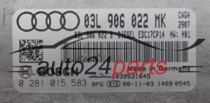 KOMPUTER STEROWNIK SILNIKA AUDI A4 2.0 TDI BOSCH 0 281 015 583