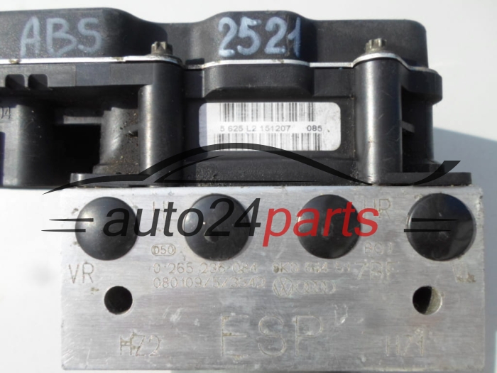 BOMBA HIDRAULICA Y CENTRALITA ABS AUDI A4 BOSCH 0 265 236 084, 0265236084, 8K0614517BF, 0265950936