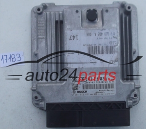 MOTORSTEUERGERÄT ECU STEUERGERAT AUDI A6 ALLROAD 3.0 TDI BOSCH 0 281 016 451, 0281016451, 4F9 910 402 A, 4F9910402A, 4F0 907 401 E, 4F0907401E 