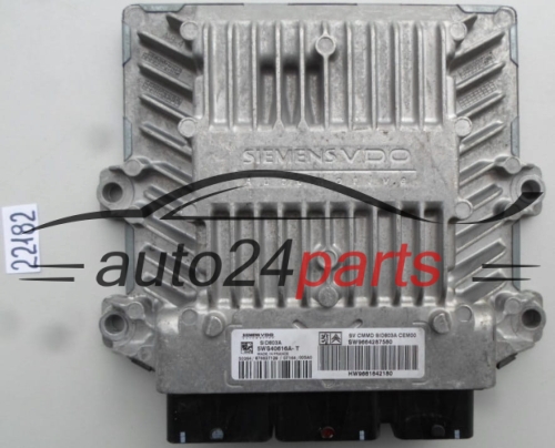 CALCULATEUR MOTEUR CITROEN 2.0 HDI 5WS40616A-T, 5WS40616AT, 9661642180, 9664287580, SID803A