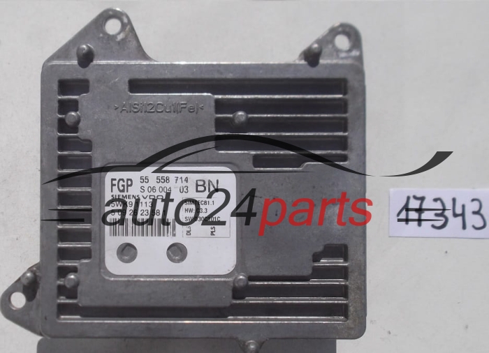 CENTRALITA DE MOTOR OPEL VECTRA SIGNUM ZAFIRA 2.2 DIRECT Z22YH 55558714 BN