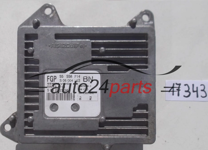 CENTRALITA DE MOTOR OPEL VECTRA SIGNUM ZAFIRA 2.2 DIRECT Z22YH 55558714 BN