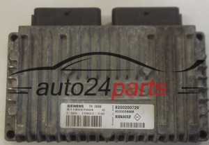 BOITE DE VITESSES AUTOMATIQUE RENAULT SCENIC 2.0 SIEMENS S118057004 C, S118057004C, 8200200729, 8200038888 
