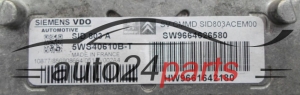 KOMPUTER STEROWNIK SILNIKA CITROEN PEUGEOT 2.0 HDI SIEMENS VDO 5WS40610B-T, 5WS40610BT, SW9664626580, HW9661642180
