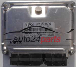 MOTORSTEUERGERÄT ECU STEUERGERÄT VW VOLKSWAGEN PASSAT 1.9 TDI 038906019EA, BOSCH 0 281 010 554, 0281010554, 26SA4721 