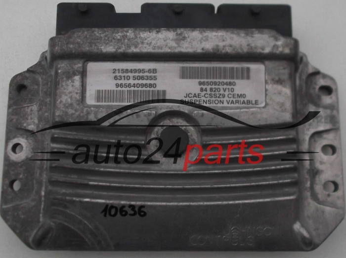 Steuergerät Luftfederung  PEUGEOT 607 Johnson Contrlos 21584995-6B,  9656409680