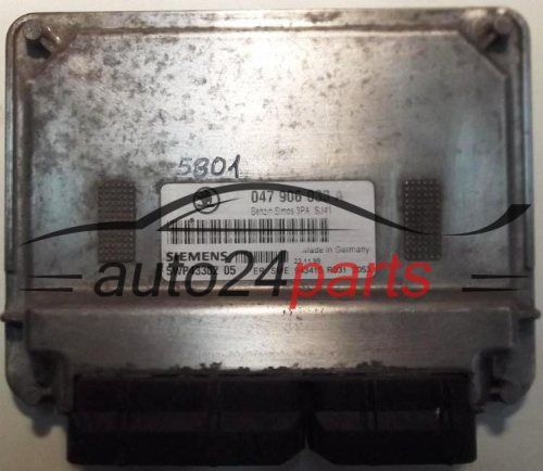 KOMPUTER STEROWNIK SILNIKA SKODA FABIA 1.4 MPI AME 047 906 033A, 047906033A, SIEMENS 5WP43302 05 - 5801