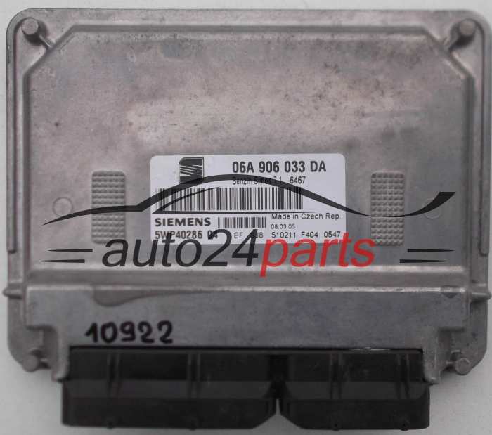 ECU CENTRALITA DE MOTOR  VOLKSWAGEN SEAT ALTEA SIEMENS 5WP40286 04