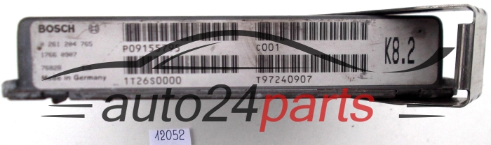 KOMPUTER STEROWNIK SILNIKA VOLVO V70 2.5 BOSCH 0 261 204 765, 0261204765, P09155795