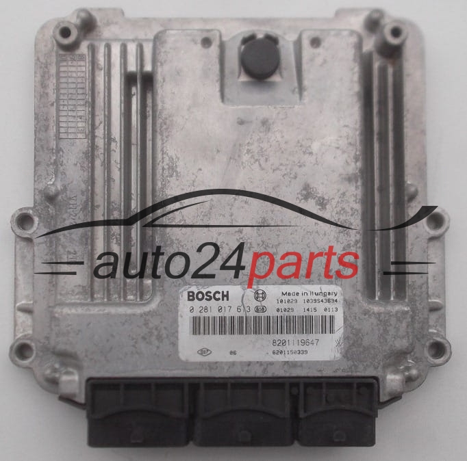 MOTORSTEUERGERÄT ECU STEUERGERÄT  RENAULT LAGUNA 2.0 DCI BOSCH 0 281 017 613