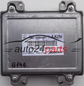 MOTORSTEUERGERÄT ECU STEUERGERÄT OPEL CORSA D 1.2, 55580499 AAZN, 55580499AAZN, 86AAZN59118000RN