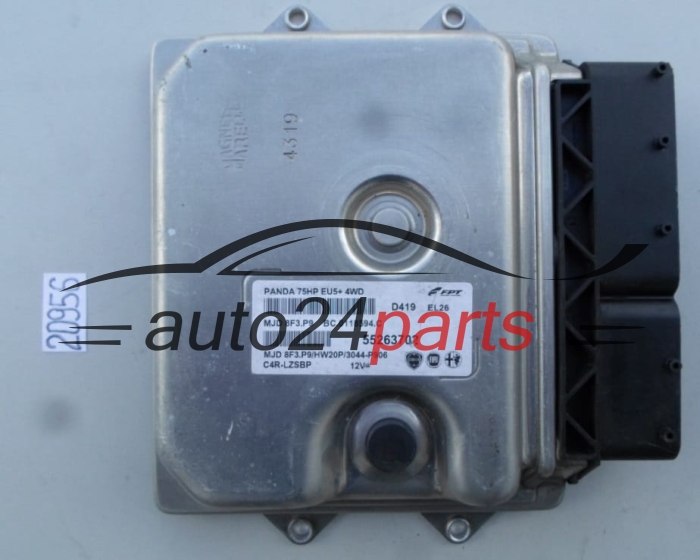 KOMPUTER STEROWNIK SILNIKA FIAT 1.3 MJD 8F3.P9, MJD8F3P9, 55263702 