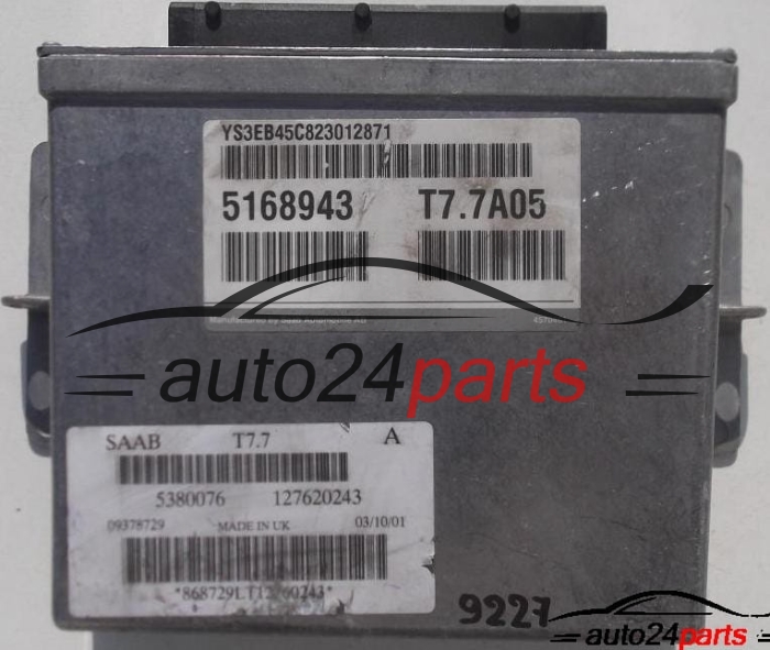 UCE CENTRALITA DE MOTOR SAAB 9-5, 5168943, 5380076, T77A05