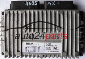 ECU CENTRALITA DE MOTOR CITROEN PEUGEOT TA2000 S118057509A, S118057509 A, 9643662280, 8200038888