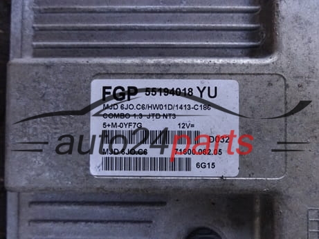 MOTORSTEUERGERÄT ECU STEUERGERÄT OPEL COMBO 1.3 CDTI 71600.062.05