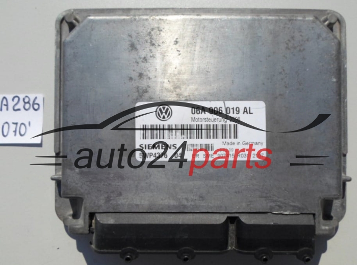 KOMPUTER STEROWNIK SILNIKA SEAT TOLEDO SIEMENS 5WP4376 04, 06A 906 019 AL
