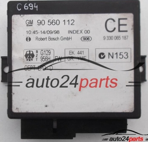KOMFORTSTEUERGERÄT OPEL ASTRA 90 560 112 CE, 90560112, 9 330 065 187, 9330065187 