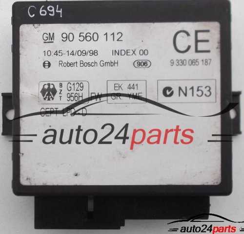 KOMFORTSTEUERGERÄT OPEL ASTRA 90 560 112 CE, 90560112, 9 330 065 187, 9330065187 