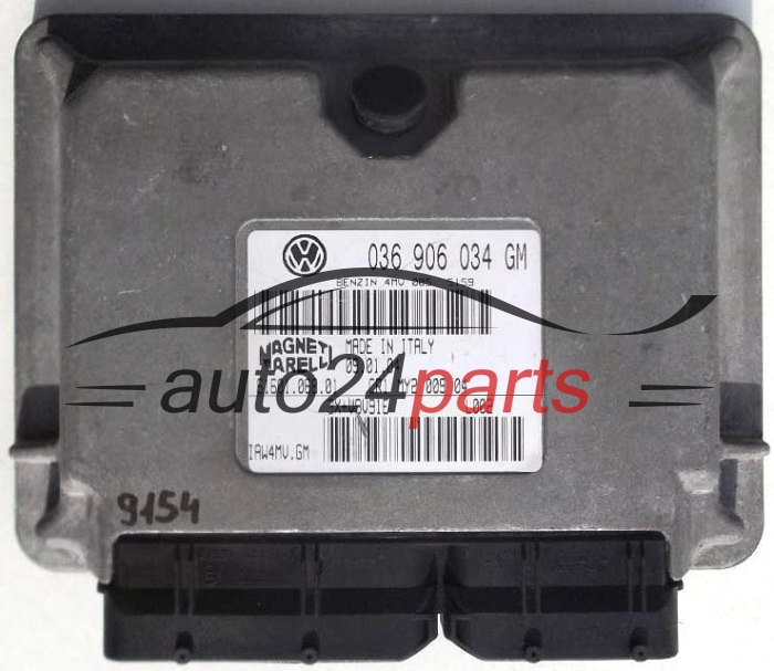 KOMPUTER STEROWNIK SILNIKA SEAT IBIZA 1.4 16V GRZ 036 906 034 GM, 036906034GM, 61601.068.01, IAW4MVGM, IAW4MV.GM, BENZIN 4MU 005 5159