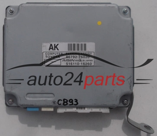 CALCULATEUR CONTROL UNIT MODULE TOYOTA LEXUS 86792-76020,  AISIN 516110-16260