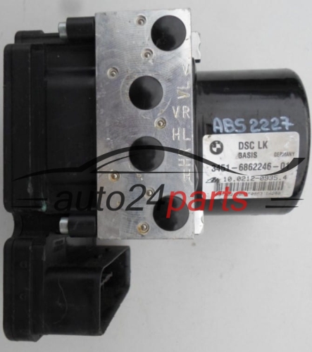 ABS PUMPE BLOCK HYDRAULIKPUMPE STEUERGERÄT BMW 3451 6862246-01,  ATE 10.0212-0935.4