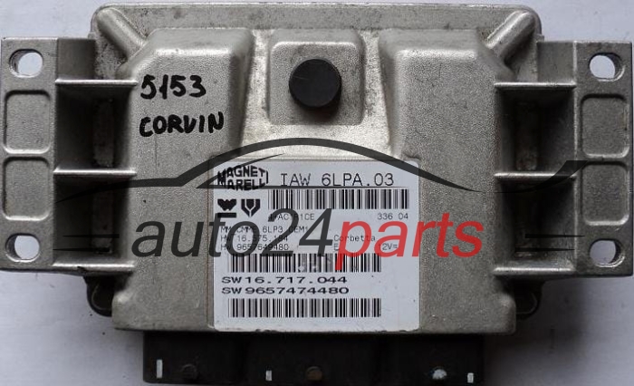 KOMPUTER STEROWNIK SILNIKA CITROEN C2 2.0 MAGNETI MARELLI IAW 6LPA.03