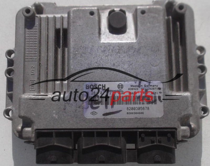 CALCULATEUR MOTEUR RENAULT MEGANE 1.9 DCI BOSCH 0 281 011 276, 0281011276, 8200305678, 8200304606