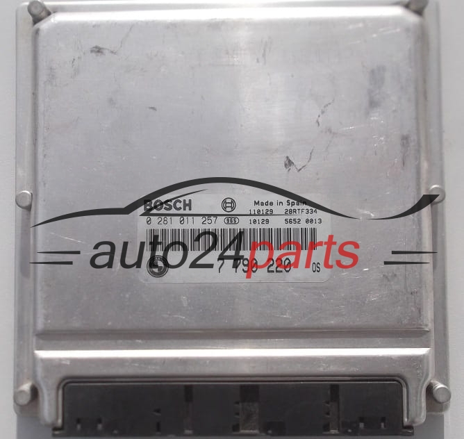 MOTORSTEUERGERÄT ECU STEUERGERÄT  BMW X5 BOSCH 0 281 011 257,  7 790 220