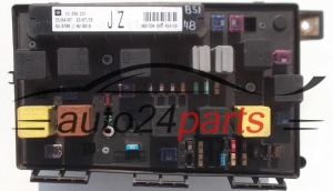 ELEKTRISCHER KASTEN SICHERUNGKASTEN SICHERUNG UND RELAIS STROMKASTEN RELAISKASTEN OPEL ASTRA ZAFIRA B 13250231 JZ 93190313 1232099 HELLA 5DK009464-20, 5DK 009 464-20