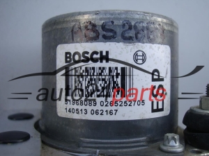 ABS POMPA I STEROWNIK ALFA ROMEO MITO BOSCH 0 265 252 705, 0265252705, 51968089, 0265952252