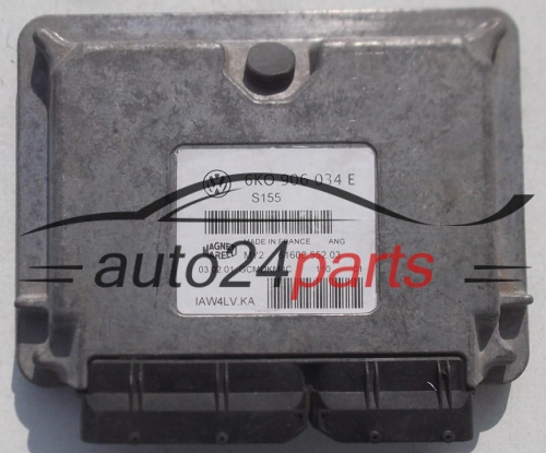 CALCULATEUR MOTEUR VOLKSWAGEN SEAT 1.6 MAGNETI MARELLI IAW 4LV.KA,  6K0 906 034 E