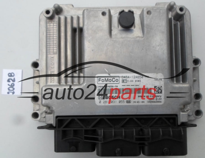 KOMPUTER STEROWNIK SILNIKA FORD FIESTA 1.5 TDCI BOSCH 0 281 031 055, 0281031055, FoMoCo DA6A-12A650-MA, DA6A12A650MA, DZL7S